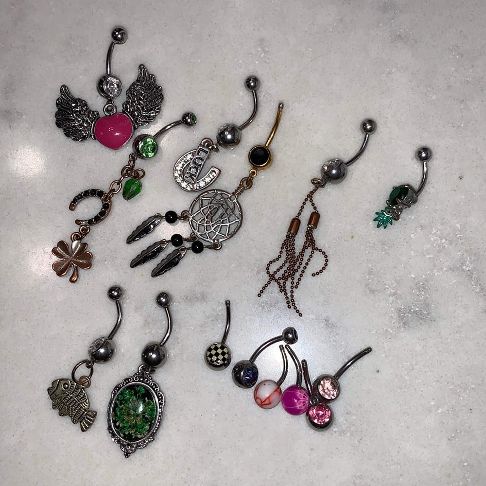 Belly Button Ring Bundle - image 1